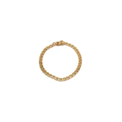 BNH bismarkarmbånd i 14 karat guld 17 cm x 6,1 mm