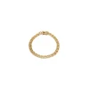 BNH bismarkarmbånd i 8 karat guld 17 cm x 4,5 mm