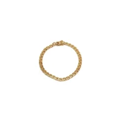 BNH bismarkarmbånd i 8 karat guld 18,5 cm x 6,1 mm