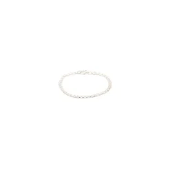 BNH bismarkarmbånd i sølv 18,5 cm x 3,5 mm