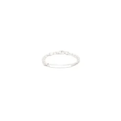 BNH bismarkarmbånd i sølv 14 cm x 5,0 mm