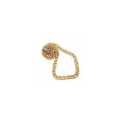 BNH bismarkkæde i 14 karat guld 42 cm x 3,5 mm