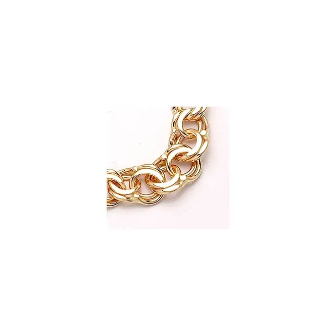 BNH bismarkkæde i 8 karat guld 45 cm x 5,4 mm