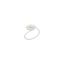 BNH bismarkkæde i sølv 50 cm x 3,5 mm