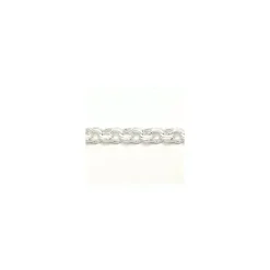 BNH bismarkkæde i sølv 42 cm x 5,0 mm