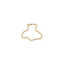 BNH cordelarmbånd i 14 karat guld 21 cm x 2,7 mm