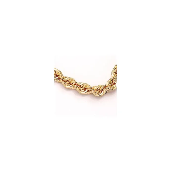 BNH cordelarmbånd i 8 karat guld 17 cm x 3,2 mm