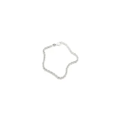 Bnh cordelarmbånd i sølv 18,5 cm x 3,2 mm