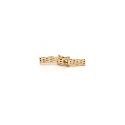 BNH murstenarmbånd i 14 karat guld 18,5 cm x 7,0 mm