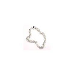 BNH palmearmbånd i sølv 23 cm x 6,0 mm
