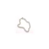 Bnh palmearmbånd i sølv 21 cm x 6,0 mm