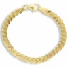 BNH panserarmbånd i 8 karat guld 17 cm x 5,3 mm
