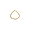 BNH panserarmbånd i 8 karat guld 18,5 cm x 6,1 mm