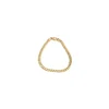 BNH panserarmbånd i 8 karat guld 17 cm x 4,0 mm