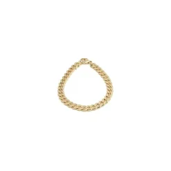 BNH panserarmbånd i 14 karat guld 18,5 cm x 6,1 mm