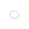 BNH panserarmbånd i sølv 17 cm x 6,6 mm
