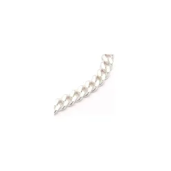BNH panserarmbånd i sølv 18,5 cm x 14,3 mm