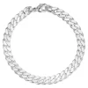 BNH panserarmbånd i sølv 18,5 cm x 6,6 mm