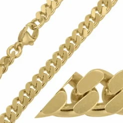 BNH panserkæde i 8 karat guld 55 cm x 5,3 mm