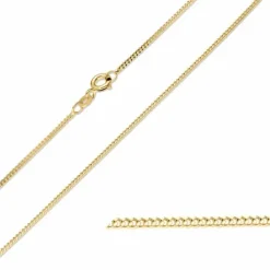 BNH panserkæde i 14 karat guld 55 cm x 1,3 mm