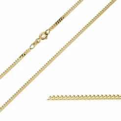 BNH panserkæde i 8 karat guld 80 cm x 2,1 mm