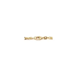 BNH singaporearmbånd i 14 karat guld 18,5 cm x 2,9 mm