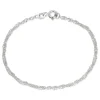 BNH singaporearmbånd i sølv 21 cm x 2,3 mm