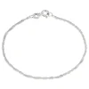 BNH singaporearmbånd i sølv 21 cm x 1,5 mm