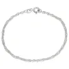 BNH singaporearmbånd i sølv 17 cm x 2,3 mm