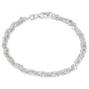 BNH singaporearmbånd i sølv 17 cm x 3,5 mm