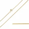 BNH slangekæde i 14 karat guld 60 cm x 0,9 mm