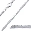 BNH slangekæde i sølv 42 cm x 2,4 mm