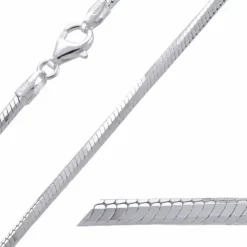 BNH slangekæde i sølv 38 cm x 1,9 mm