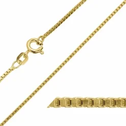 BNH veneziaarmbånd i 8 karat guld 17 cm x 1,3 mm