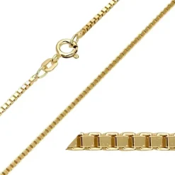 BNH veneziaarmbånd i 14 karat guld 17 cm x 1,5 mm