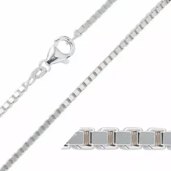 BNH veneziakæde i sølv 38 cm x 1,8 mm