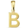 Bogstav B vedhæng i 8 karat guld