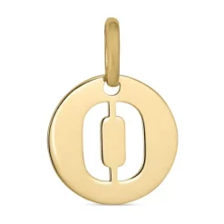 Bogstav O vedhæng i 8 karat guld