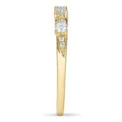 Brillantring i 14 karat guld 0,247 ct