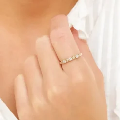 Brillantring i 14 karat guld 0,247 ct