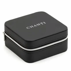 CHANTI Smykkeskrin med spej smykkeskrin i kunstlæder