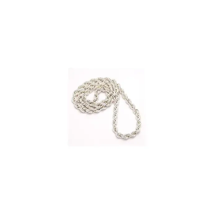 Cordelhalskæde i sølv 45 cm x 4,5 mm