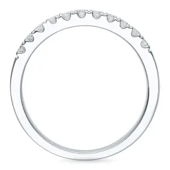 Diamant alliancering i 14 karat hvidguld 0,26 ct