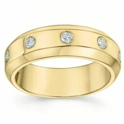 Diamant ring i 14 karat guld 0,20 ct