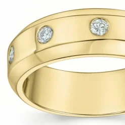 Diamant ring i 14 karat guld 0,20 ct