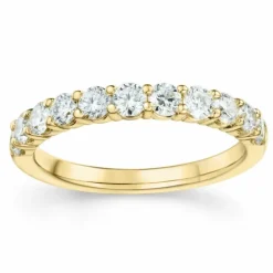 Diamant ring i 14 karat guld 0,75 ct