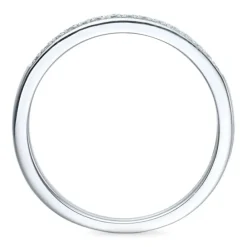 Diamant ring i 14 karat hvidguld 0,09 ct