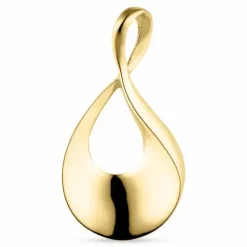 Dråbe vedhæng i 14 karat guld