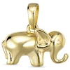 Elefant vedhæng i 8 karat guld