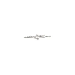 Elegant BNH Anker facet halskæde i 14 karat hvidguld 55 cm x 1,4 mm